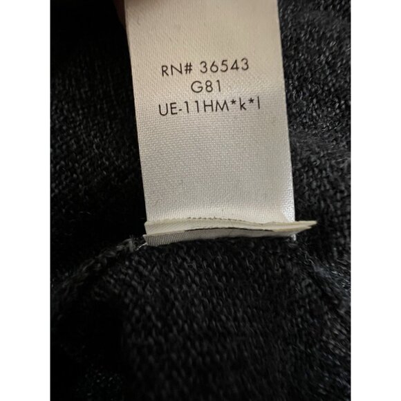 Calvin Klein Mens Merino Wool V Neck Sweater Gray Heather L - Picture 12 of 13